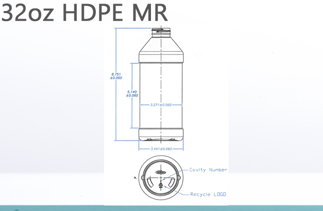 32oz HDPE MR